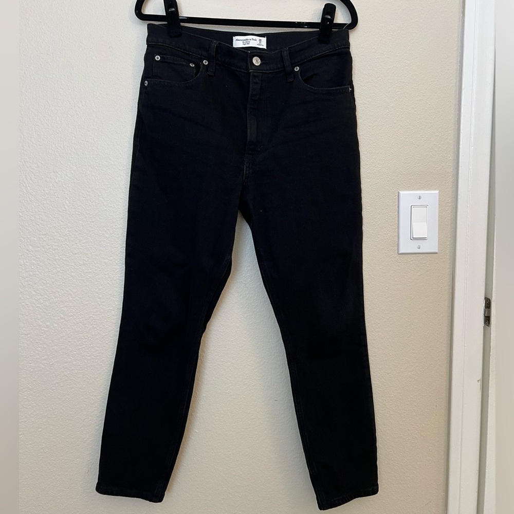 Abercrombie and Fitch black jeans